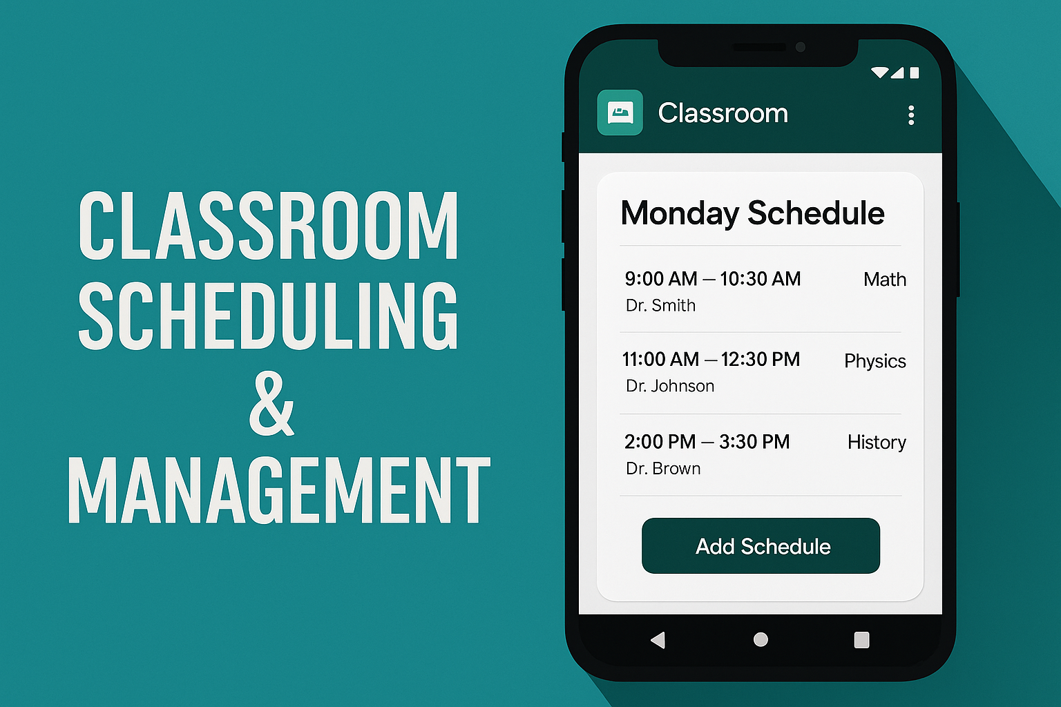 Classroom Scheduler
